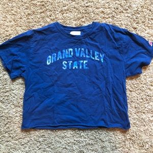 Cropped Grand Valley State Tee